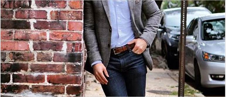 Mens business casual jeans
